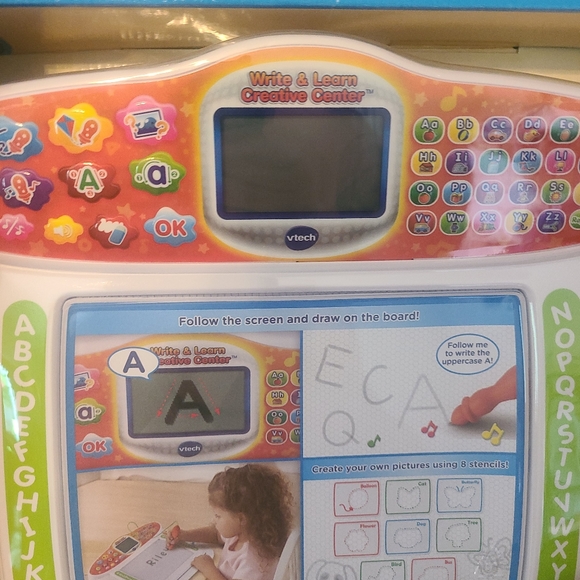 VTech Drawing Board Kids Child Write Creative Activity Learning Writing Toy New - Picture 4 of 12